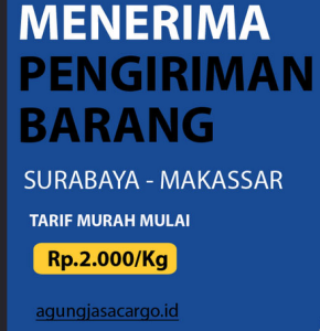 Jasa Kirim Surabaya ke Balikpapan dan Makassar